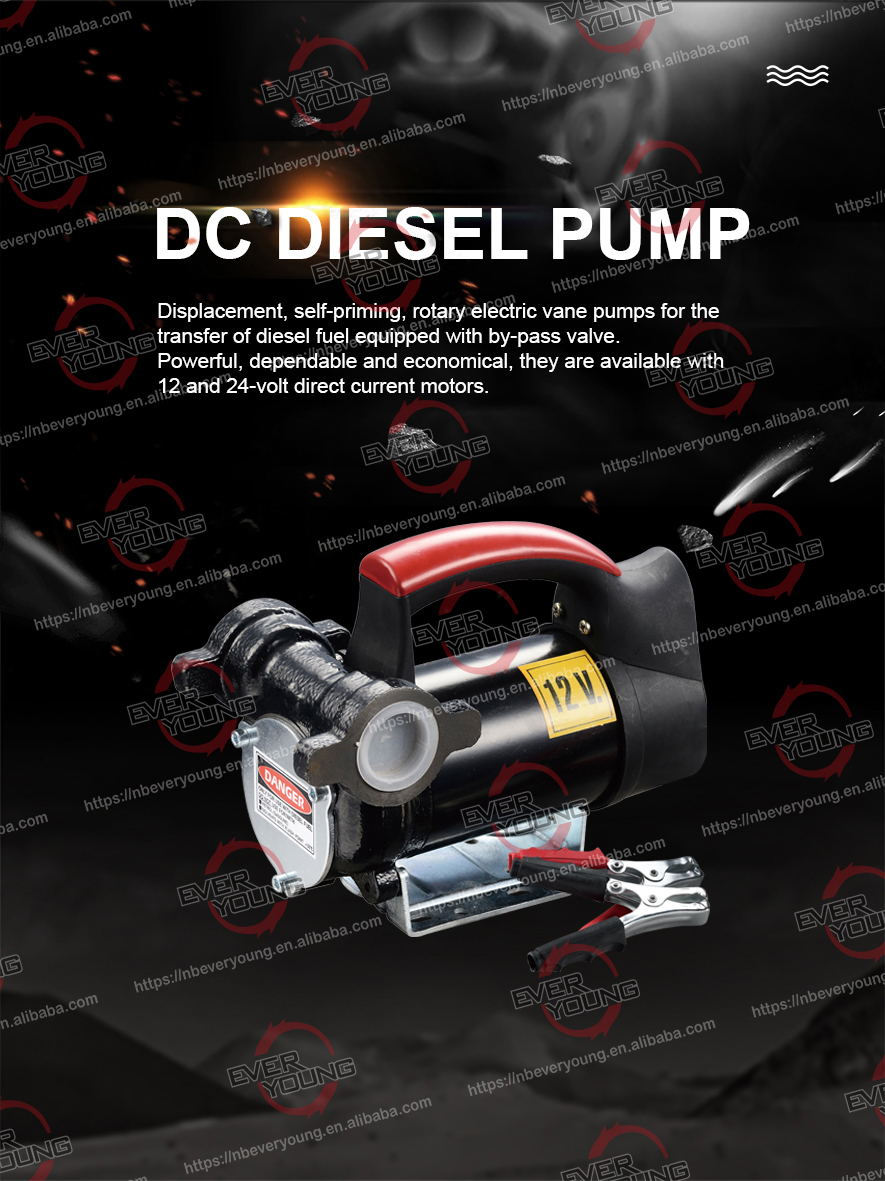 Fuel transfer 50L/min(13GPM) CE certification Transfer pump for diesel