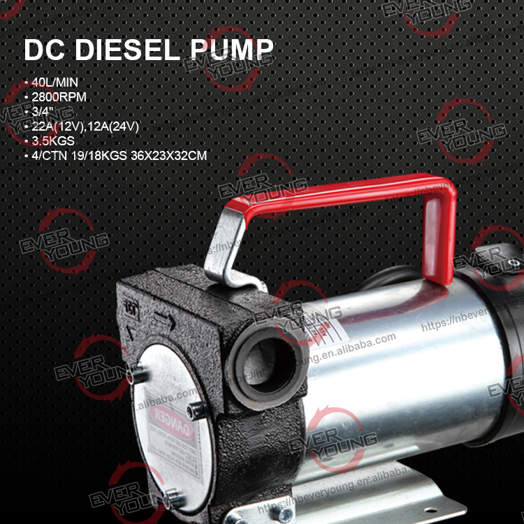 Plastic tank fuel 200L with 12V 40L/Min Self Priming fuel transfer pump diesel tank