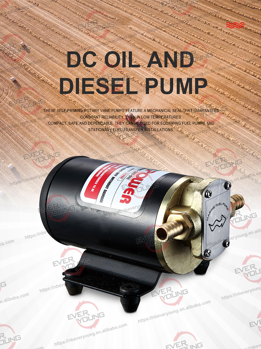 Oil transfer Pump 14L/min CE certification 12v gear pump transfer diesel