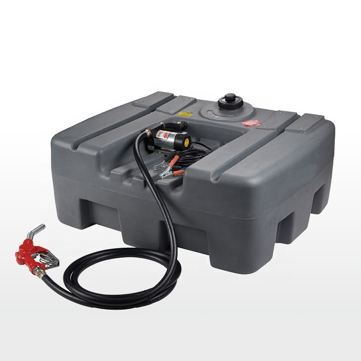 Everyoung - 300L plastic barrel for Truck Mobile refueling with 12v electric Pump portable diesel oil tank Diesel tank