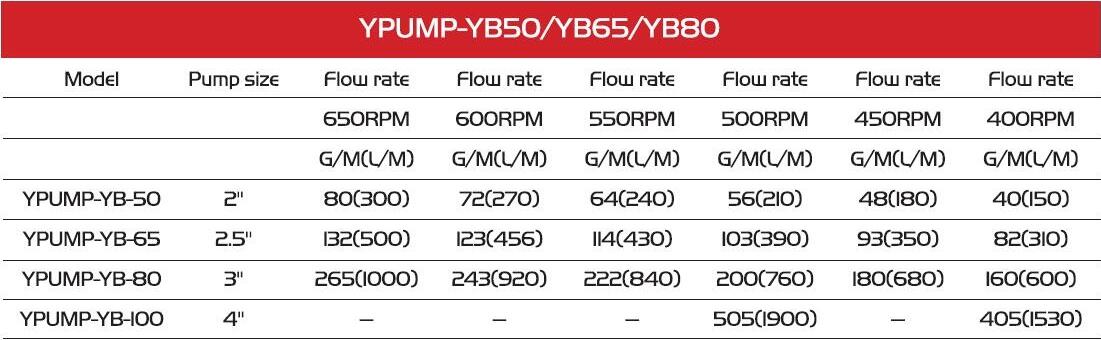 Rotary vane pump YB-50 Fuel transfer sliding vane pump 2" LPG transfer pump
