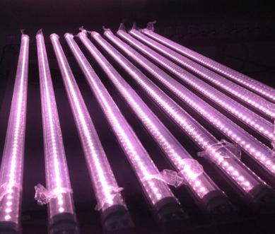 CE RoHs T8 4ft/8ft pink color led tube light for meat