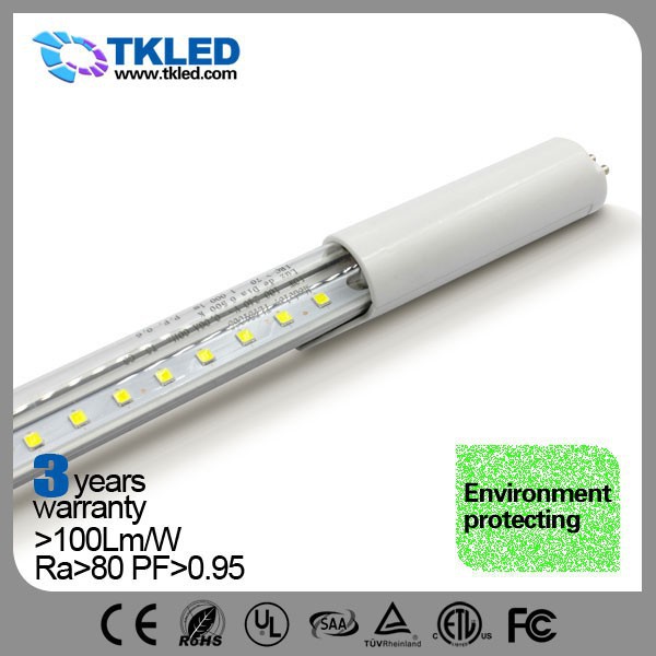 T5 glass tube AC direct line  TKLED 105LM/W 17W T5 LED tube with internal driver