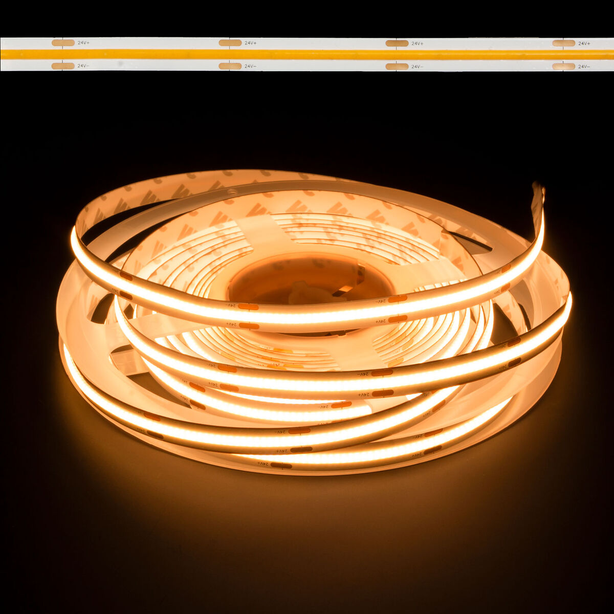 High Light Ceiling Soft Light Belt 24v 512leds/m 14watt Flexible Cob Led Strip flexible led cob strip