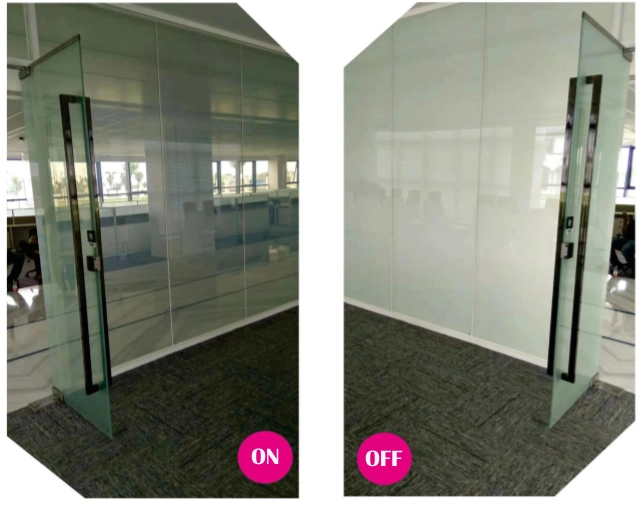 Laminated Switchable Smart Glass Used for Privacy Protection