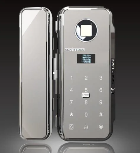 Fingerprint Smart Lock for Automatic Sliding Glass Door