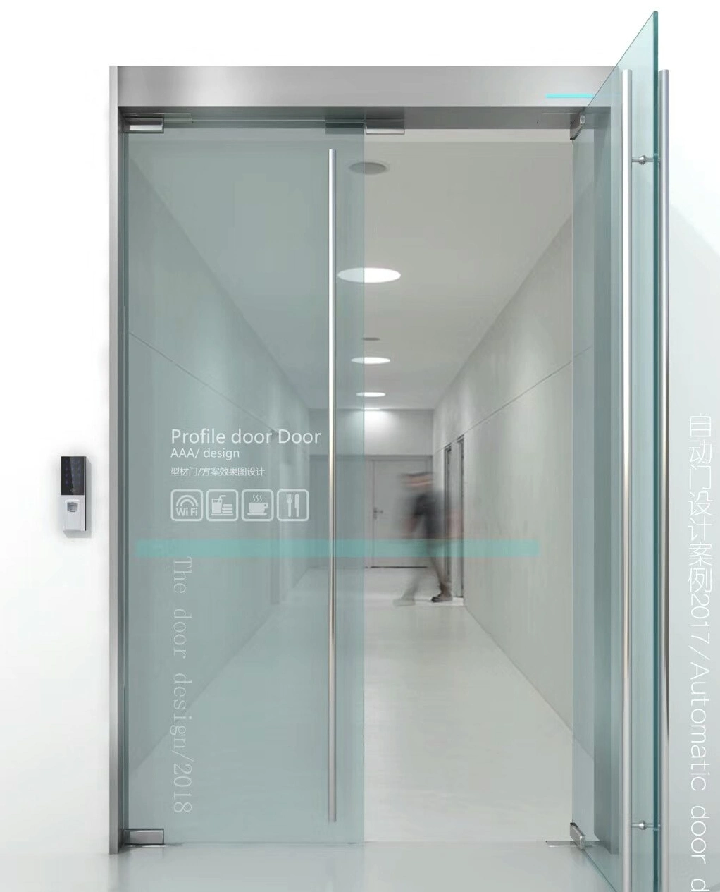 Automatic Swing Door Operator in Ground Mounting