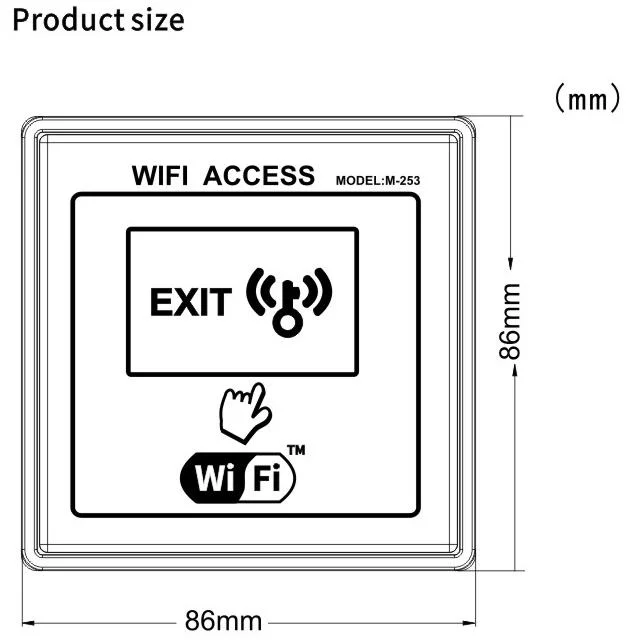 WiFi Access Switch for Aotomatic Door