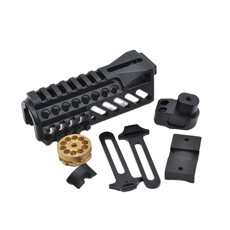 Professional Metalworking Precis Brass CNC Turned Partsion High Demand Aluminum CNC machining gun Parts