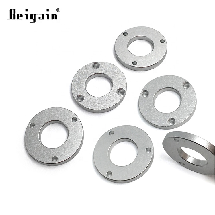 Precision Custom CNC Machining Aluminum 6061 Scope Rings With Wrench