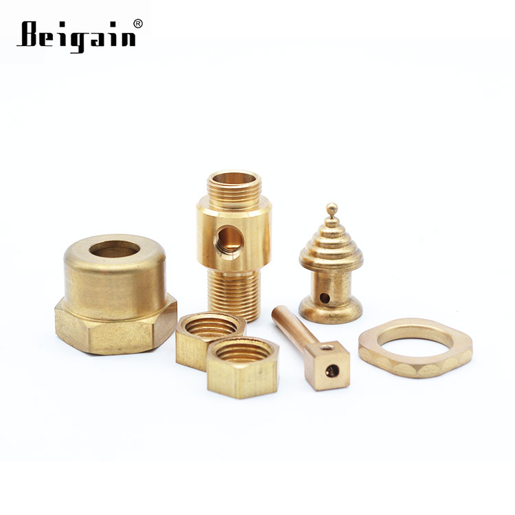 Precision Machined High Strength CNC Machining Brass Parts Non Standard For Household