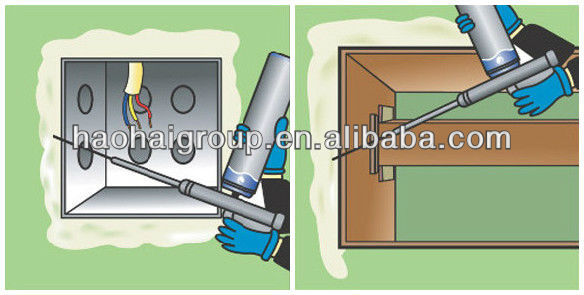 Insulation Spray Aerosol Sealant High Density PU Foam