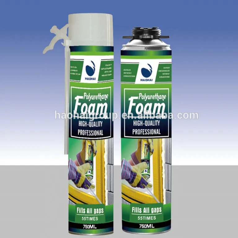 High Performance Polyurethane Spray PU Foam for General Purpose - China  750ml Spray Foam, Heat Preservation PU Foam