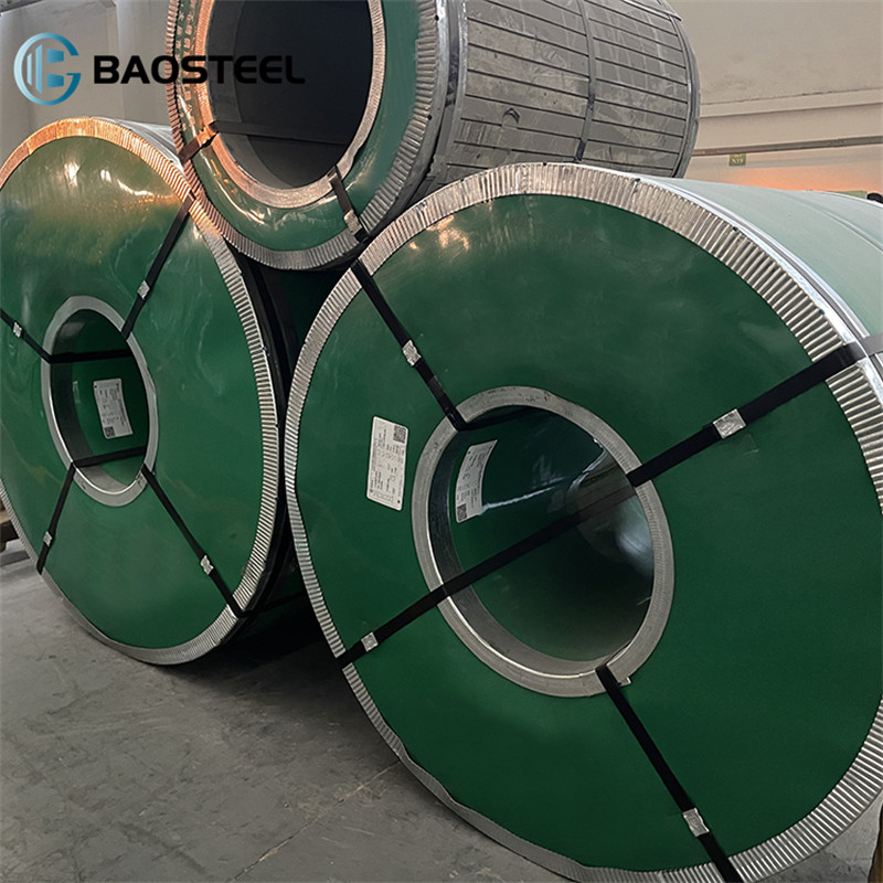 Baosteel Building zinc aluminium roofing coils aluminium gutter coil