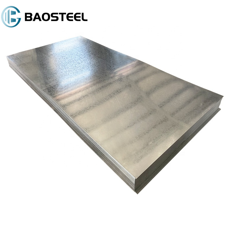 Baosteel - High Quality zinc coated galvanized steel sheet 0.3mm 1200mm ...