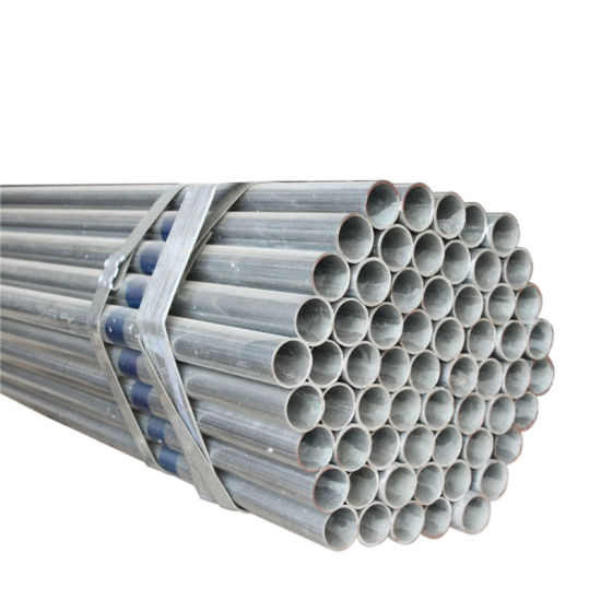 Baosteel - الأنابيب والأنابيب الفولاذية المجلفنة الدائرية القياسية ISO