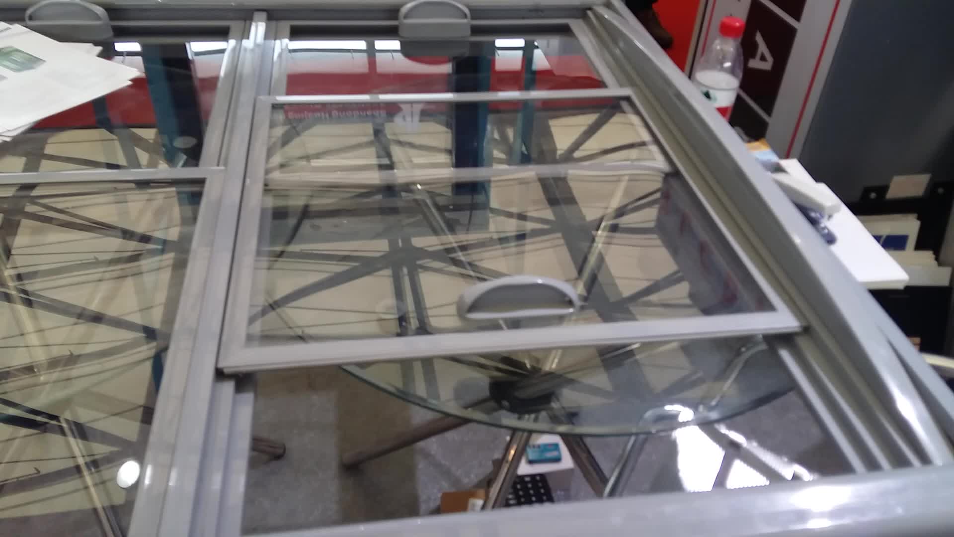 SHHAG - Puerta corrediza de vidrio curvo/Congelador horizontal Cubierta de  vidrio/Refrigerador horizontal Congelador isla tapa de vidrio corrediza