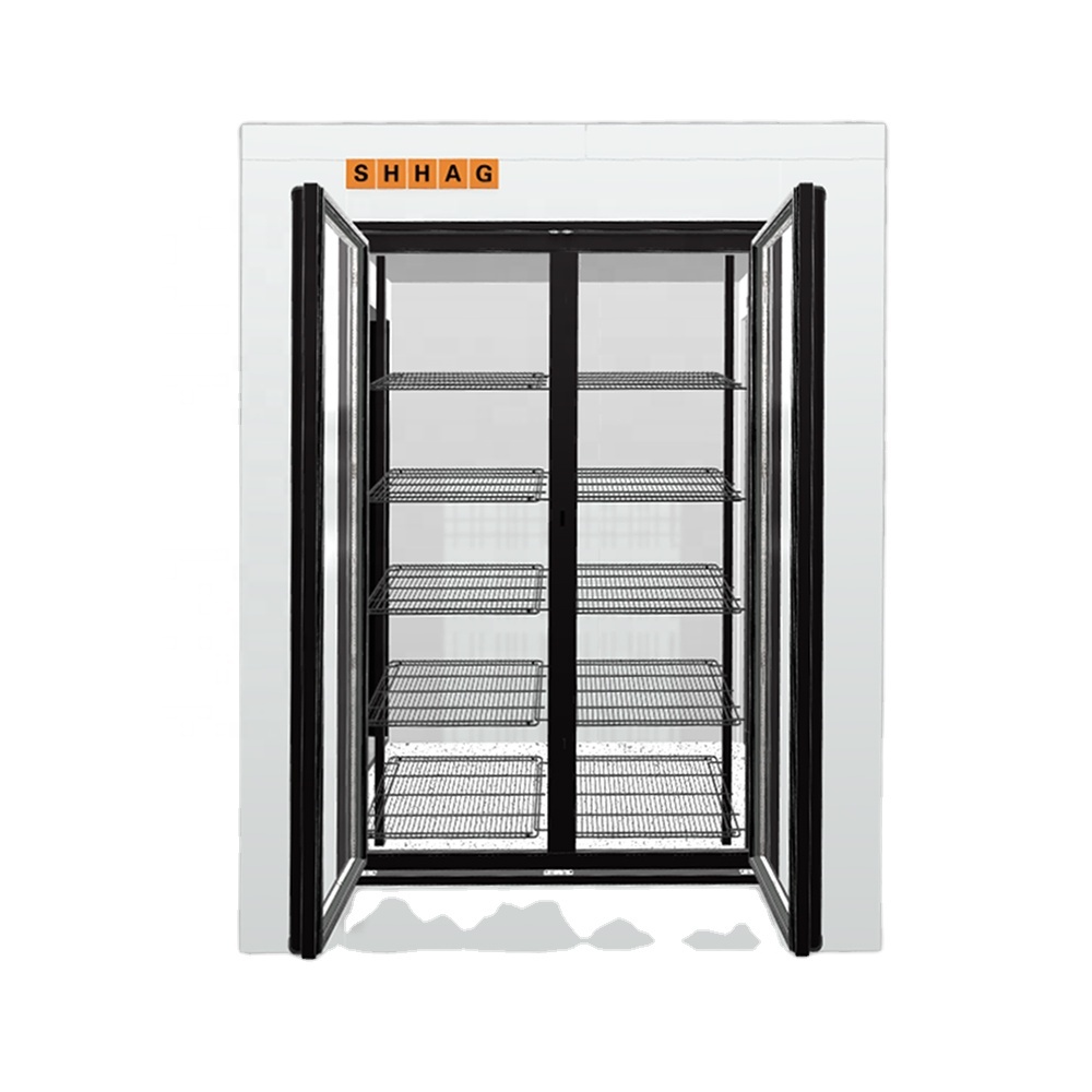 Shhag Cold Room Glass Door Convenience Store Separated Glass Door Walk In Cooler Freezer