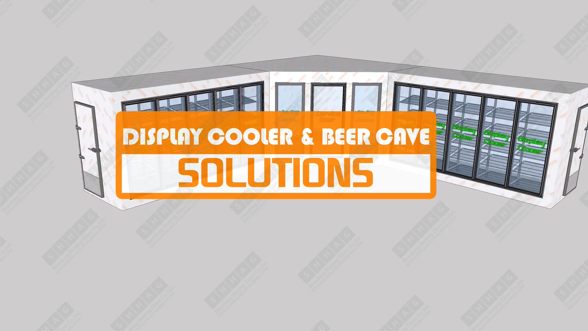 Freezer parts freezer glass door with TLCD screen Advertising Video Player Advertising Video Player for Shandong, China