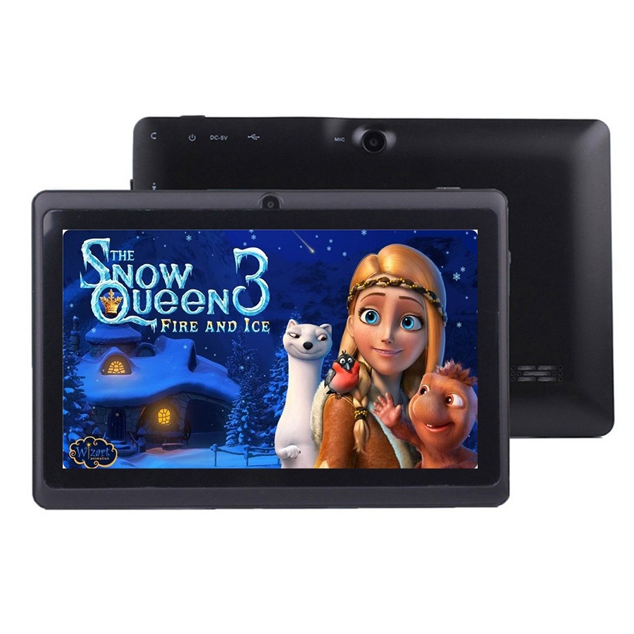SZTPS - 7 Inch Tablet Kids Proof Silicone Case for Dragon Touch Y88X Plus / Y88X / Q88 A13 7,android tablet without camera S7