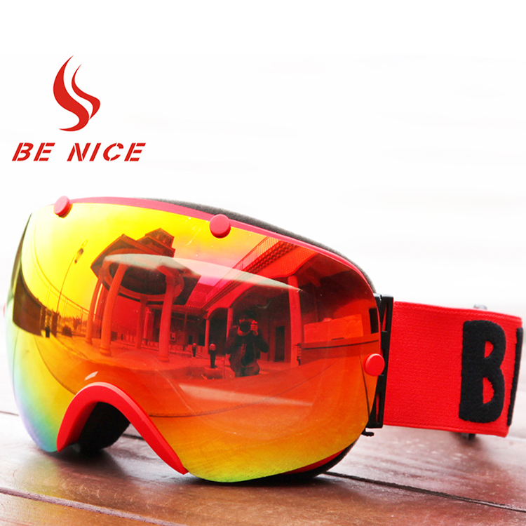 Ski Goggles Snow Glasses Snowboard Men Womens Custom Snowboard Snow Ski Goggles CE certificate prescription