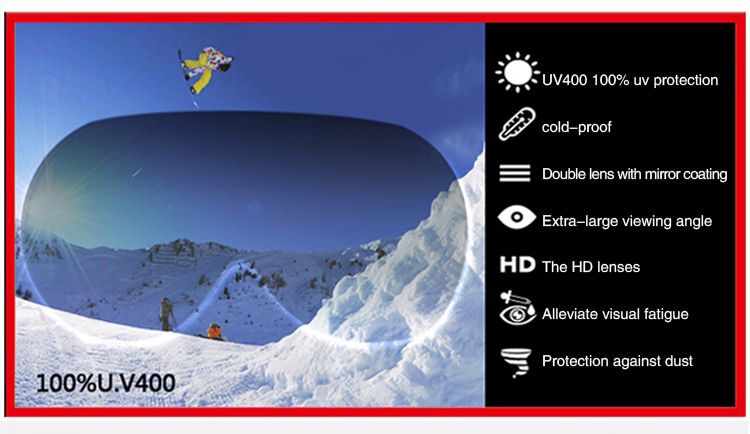 BENICE Ski Goggles - Snowboard Snow Goggles for Men Women Adult Youth