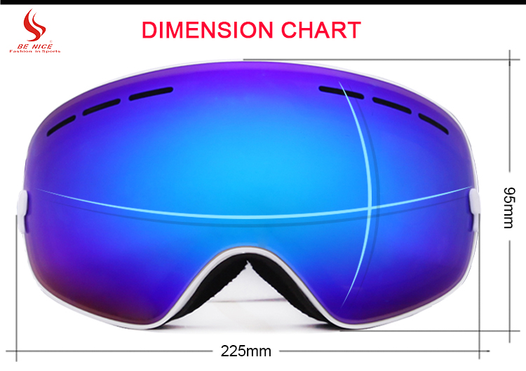 BENICE Ski Goggles - Snowboard Snow Goggles for Men Women Adult Youth