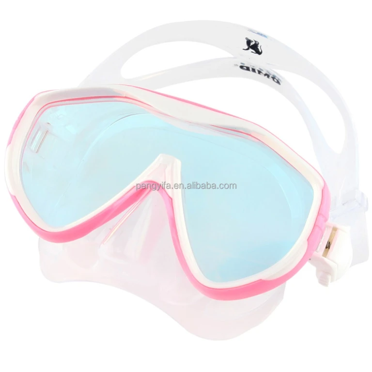 Snorkeling Suit Anti-buée Verre trempé Masque de plongée Adulte