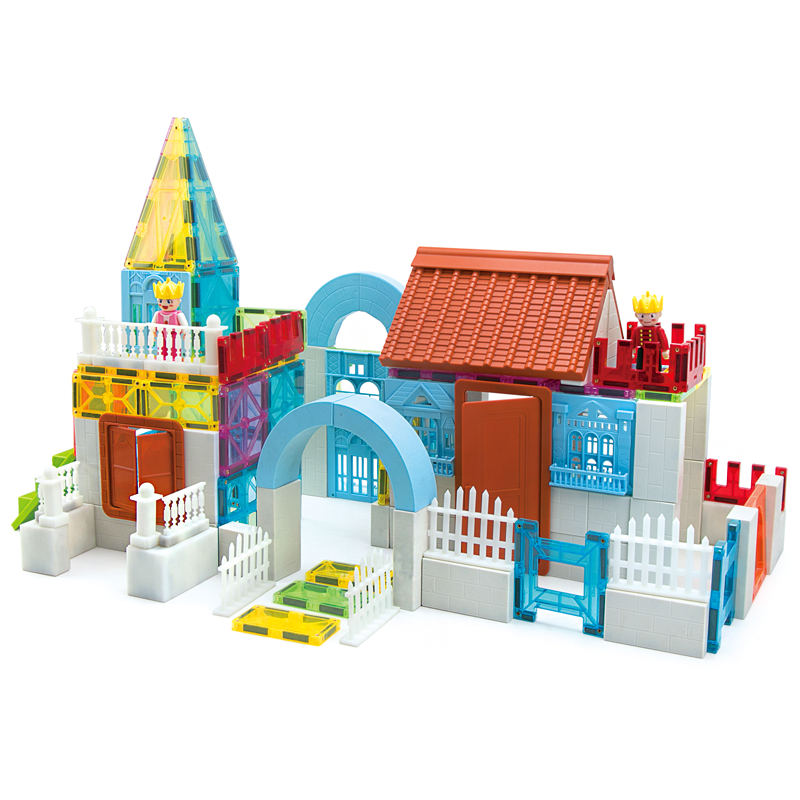 Magnetic toy store bricks