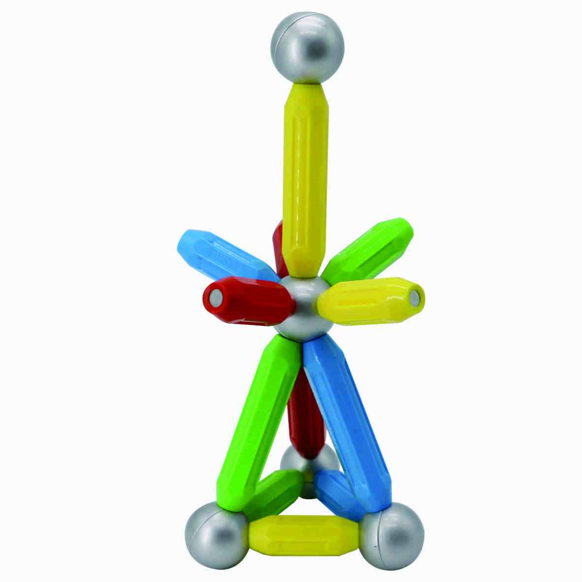 36pcs Magnet Construction Set Magnetic Stick and Balls Block fidget toy set Brain Training and Stem Learning Game Set