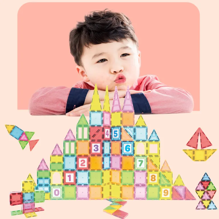 Magnetic Building Blocks,magnetic Tiles Building Blocks Toddlers Toys  Magnets For Kids, Girls And Boys Birthday Gift 30pcs-27