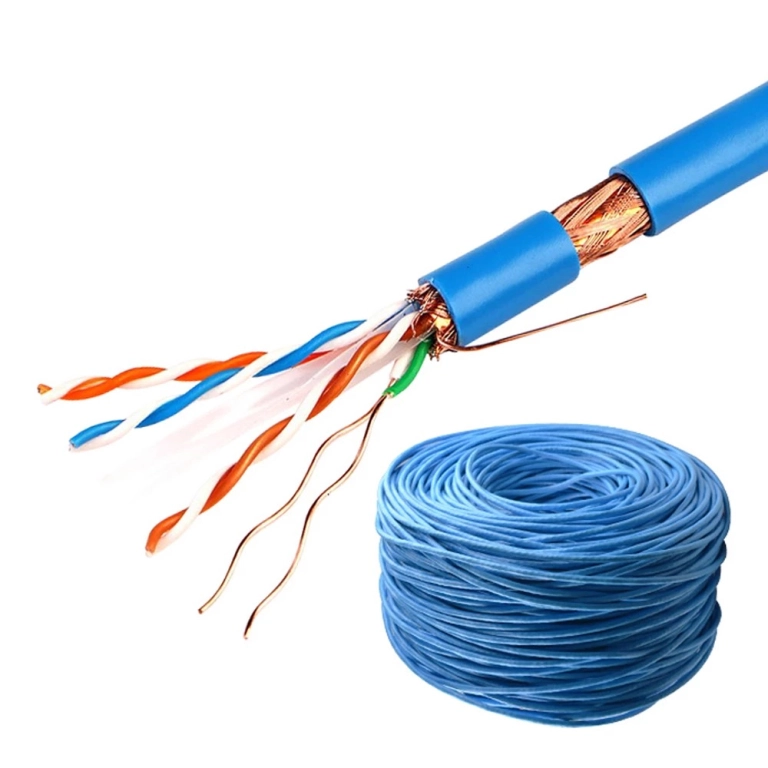 GHT - cat5e cat6 6A cat7 utp/ftp/sftp unshielded stranded bulk cable  outdoor 24AWG Networking Products