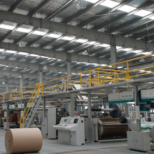 Corrugated Carton Box Making Machine 5 Ply Fully Automatic Corrugated Carton Box Making Machine Price For Carton Box 3/5/7 ply corrugated board production line