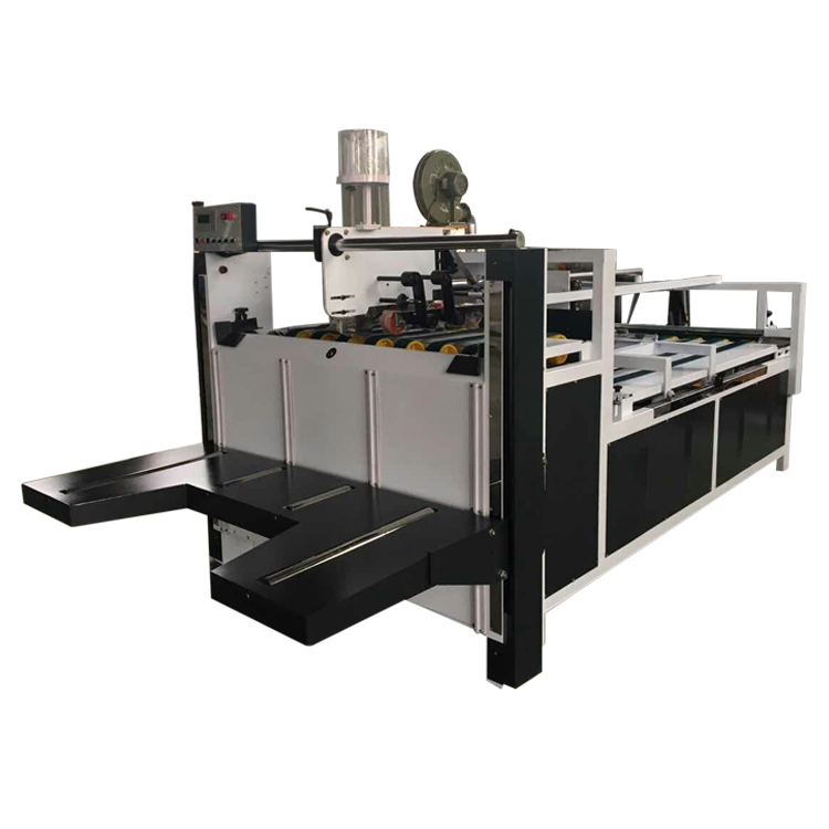 Semi automatic folder gluer machine semi-auto folder gluer machine