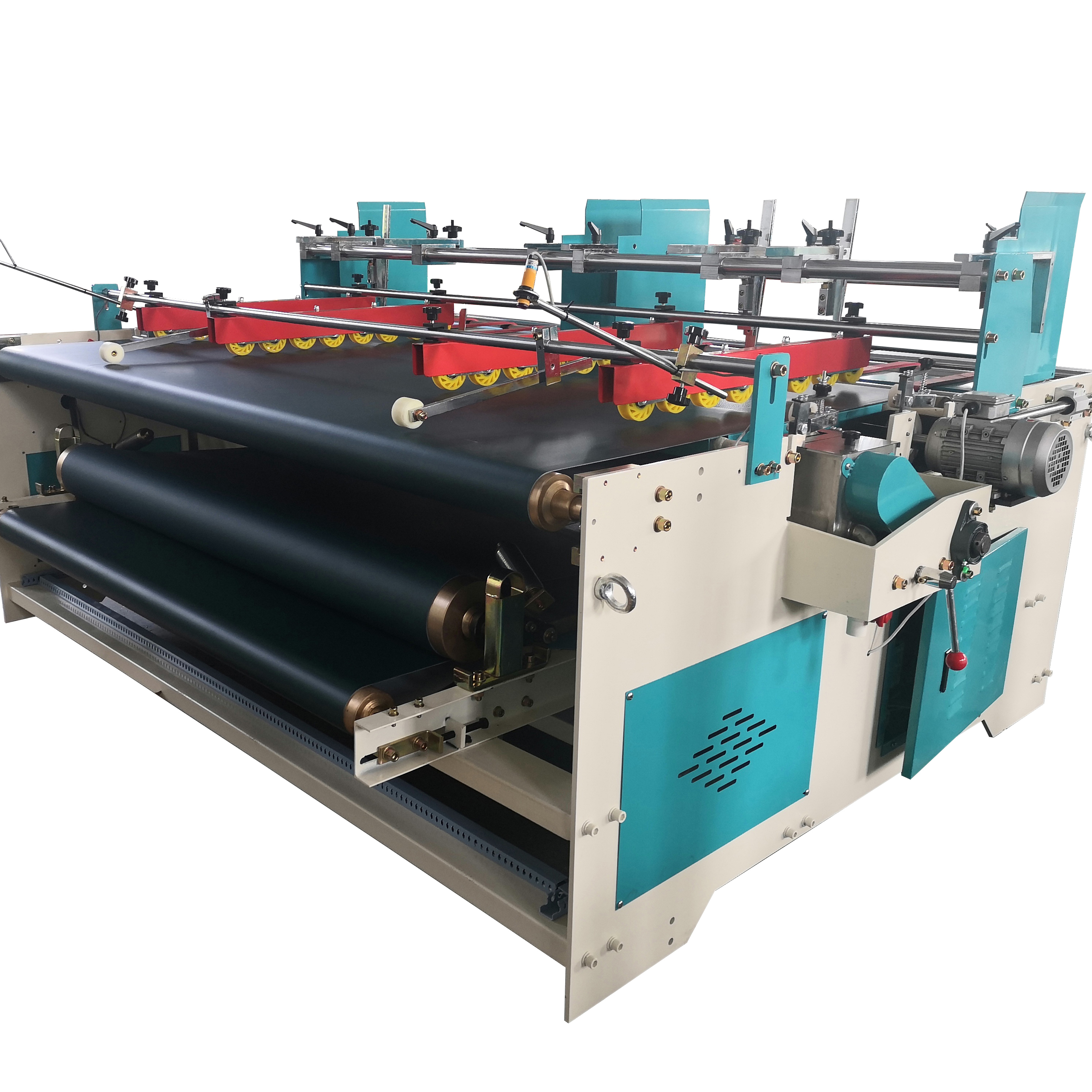 China professional semi automatic carton folder gluer for good price folder gluer machine