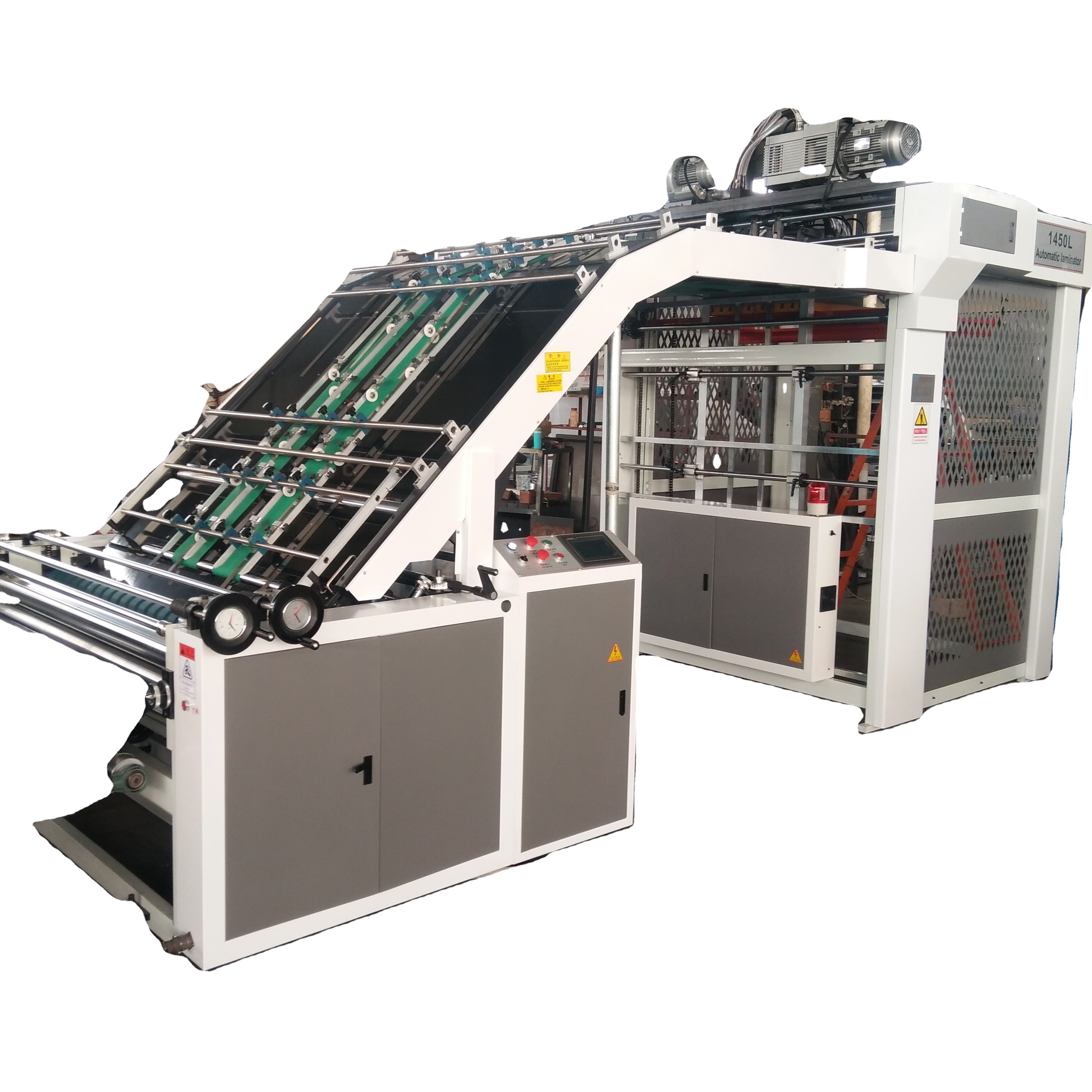 Automatic carton board flute laminating machine automatic corrugated cardboard laminating machine Flute laminator machine