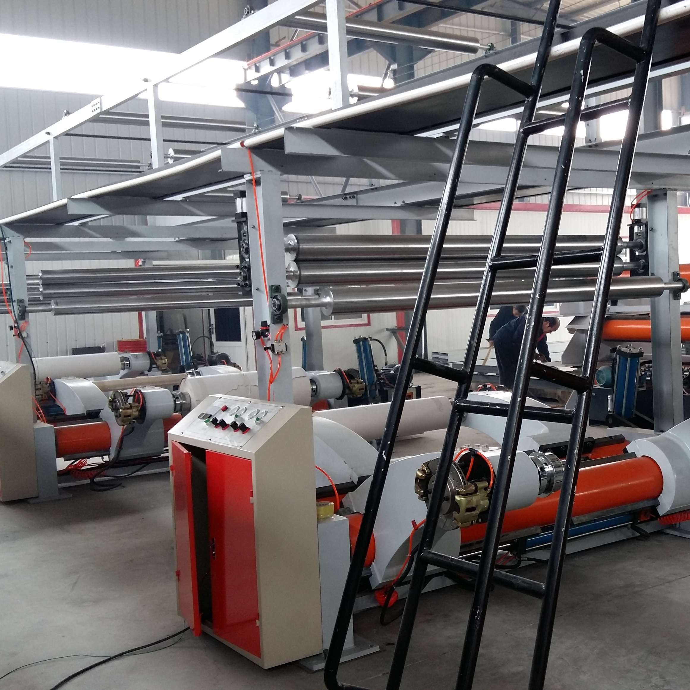 corrugated carton production line/corrugated cardboard production line 3/5/7 ply corrugated board production line