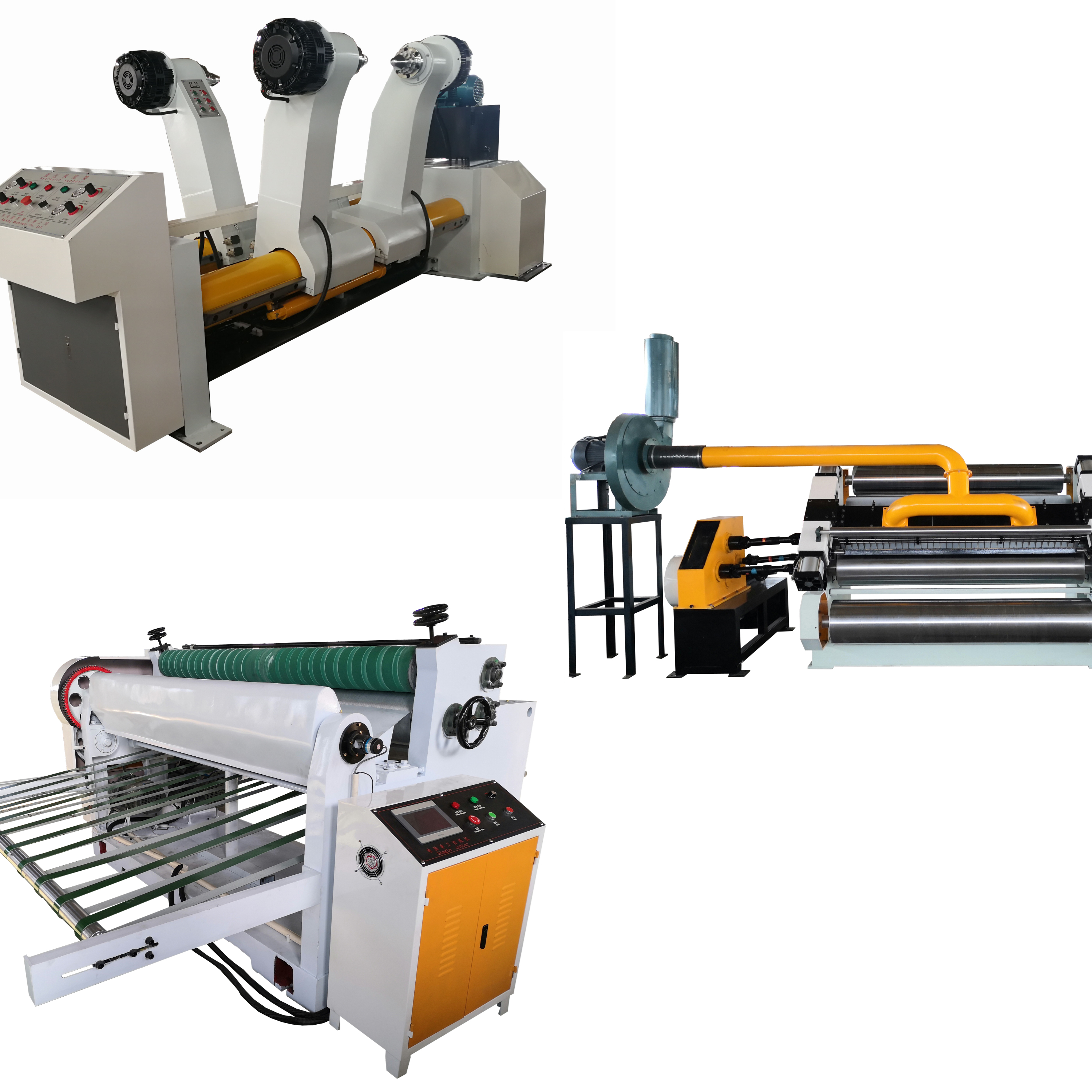 Corrugated Cardboard Production Line/ Carton Box Products Making Machine / 2ply Carton production line manufacture price 2 ply corrugated paperboard production line