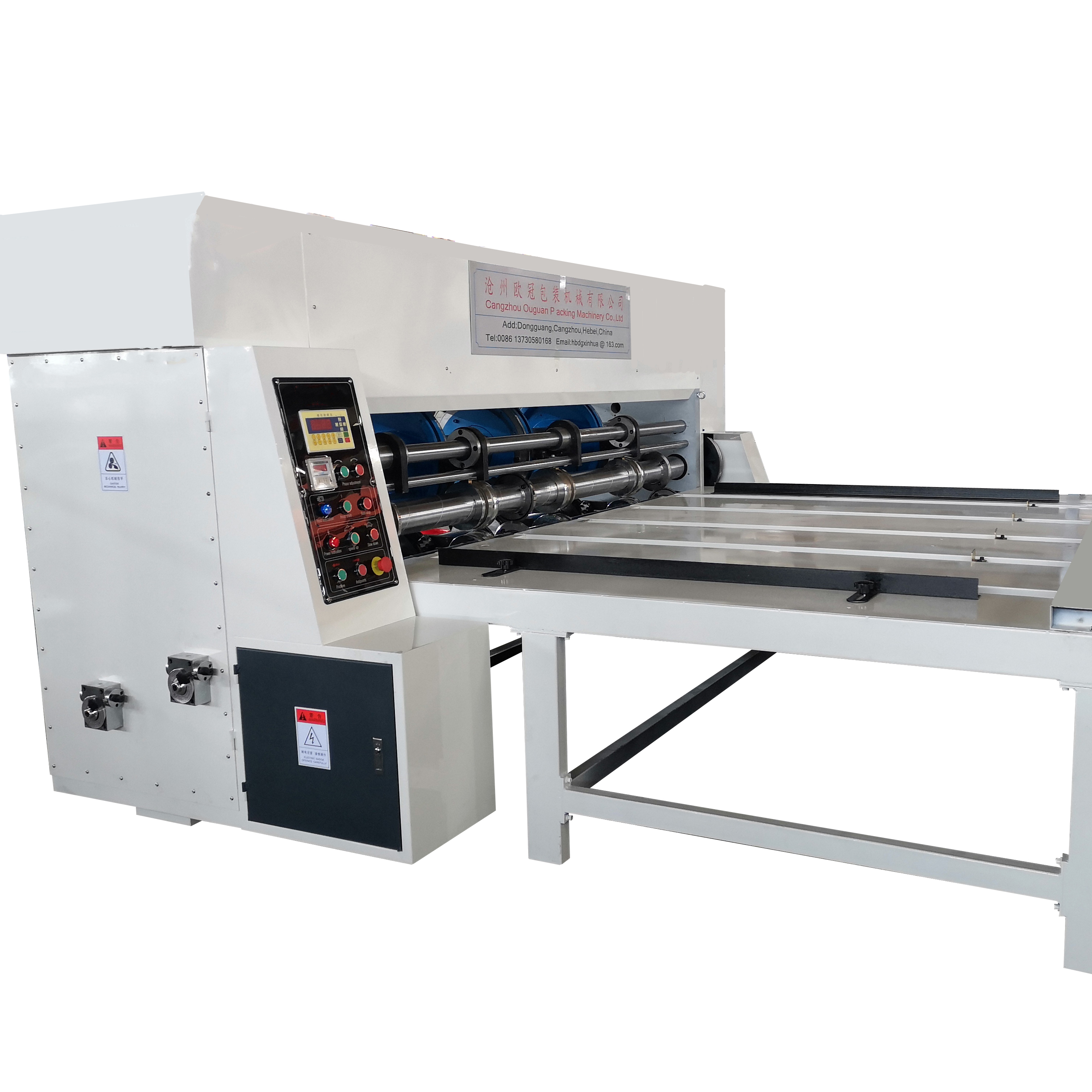 Auto or semi automatic corrugated paperboard cardboard Carton Box partition Rotary Slotter machine Rotary slotter machine