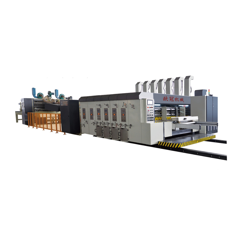 Lead Edge Feeding High Speed Printing Slotting die-cutting Folder Gluer Strapping Machine lead edge feeding flexo printer slotter die-cutter