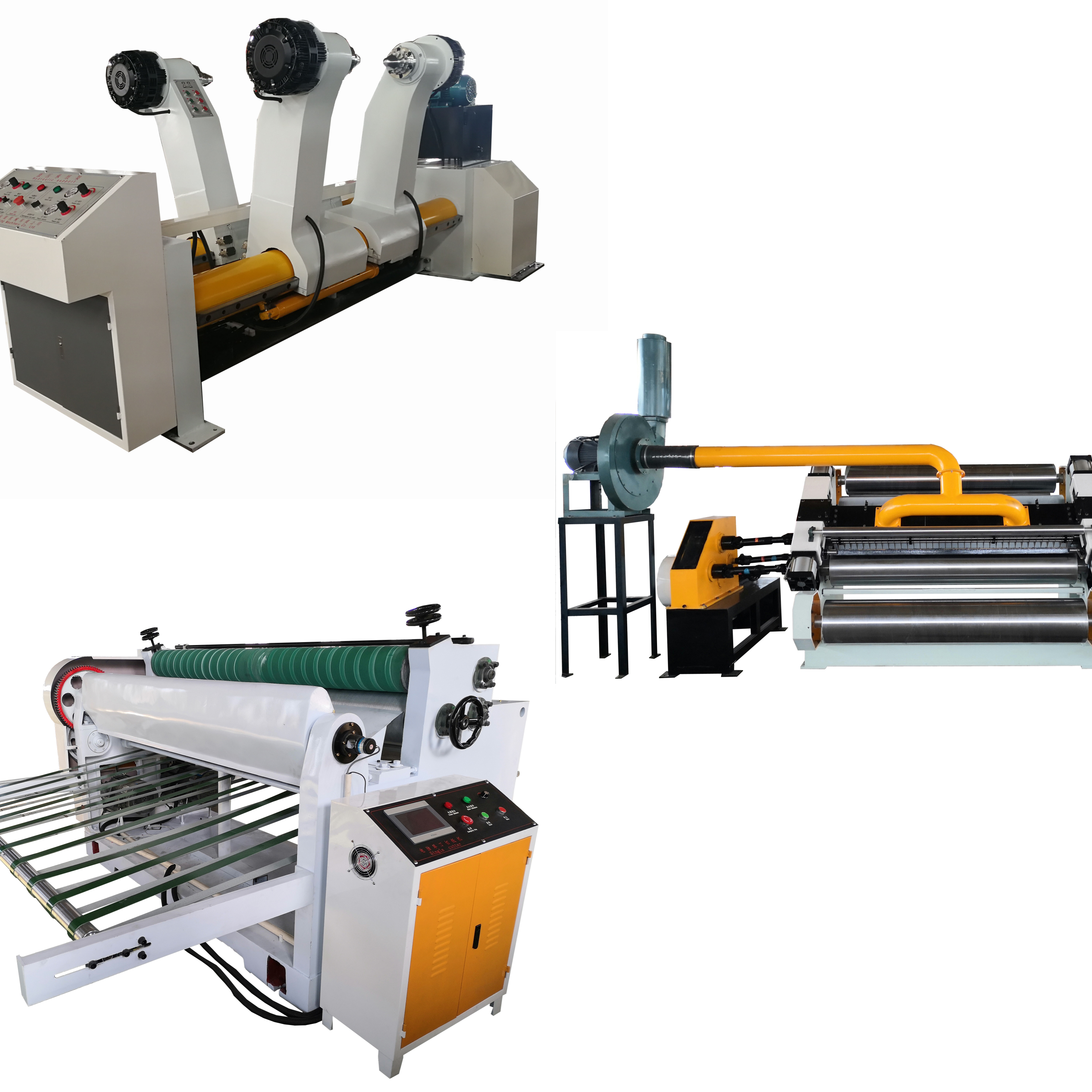 2ply single facer corrugated line/ price of carton box packing machine /corrugated sheet making machine 2 ply corrugated paperboard production line