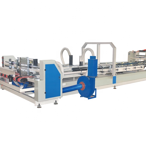 automatic carton box corrugated cardboard paperboard folder gluer manufacturing machine folder gluer machine