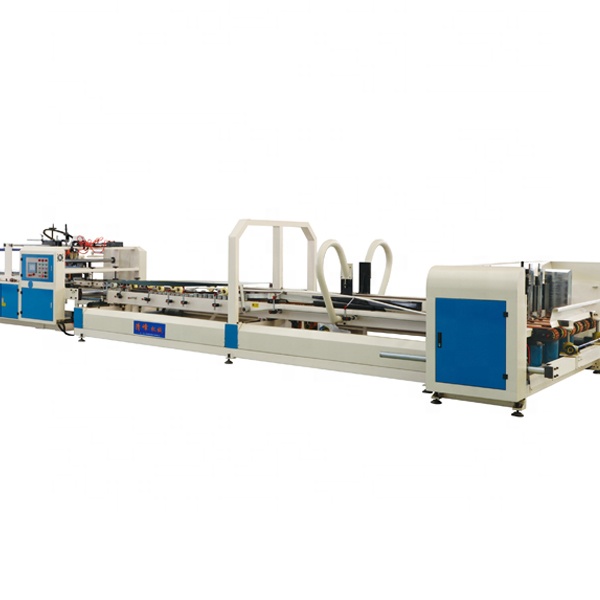 corrugated box making machine corrugated cardboard making machine Carton Box Automatic Folder Gluer Machine folder gluer machine