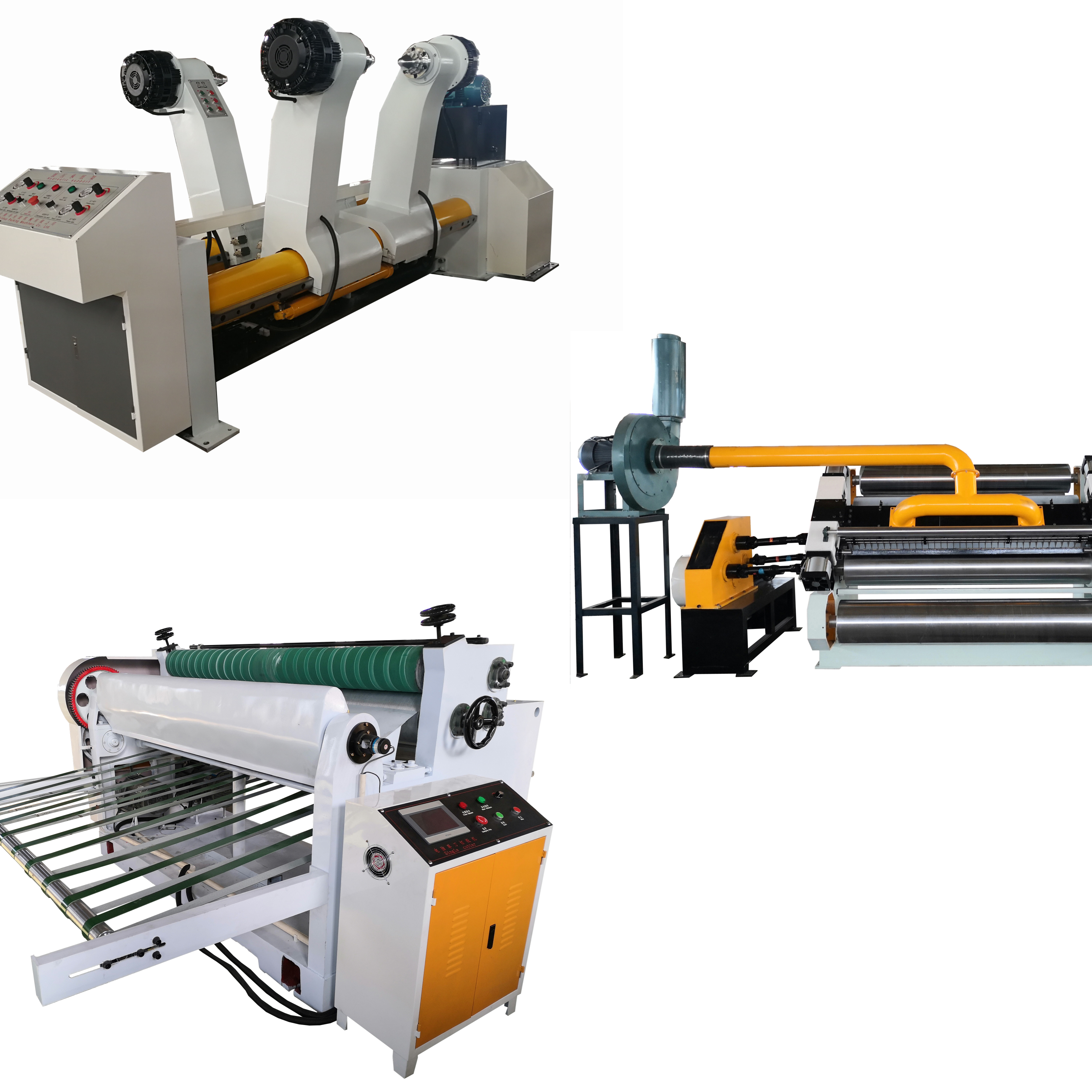 2ply single facer corrugated line/ Carton Box Products Making Machine / Carton production line manufacture price 2 ply corrugated paperboard production line