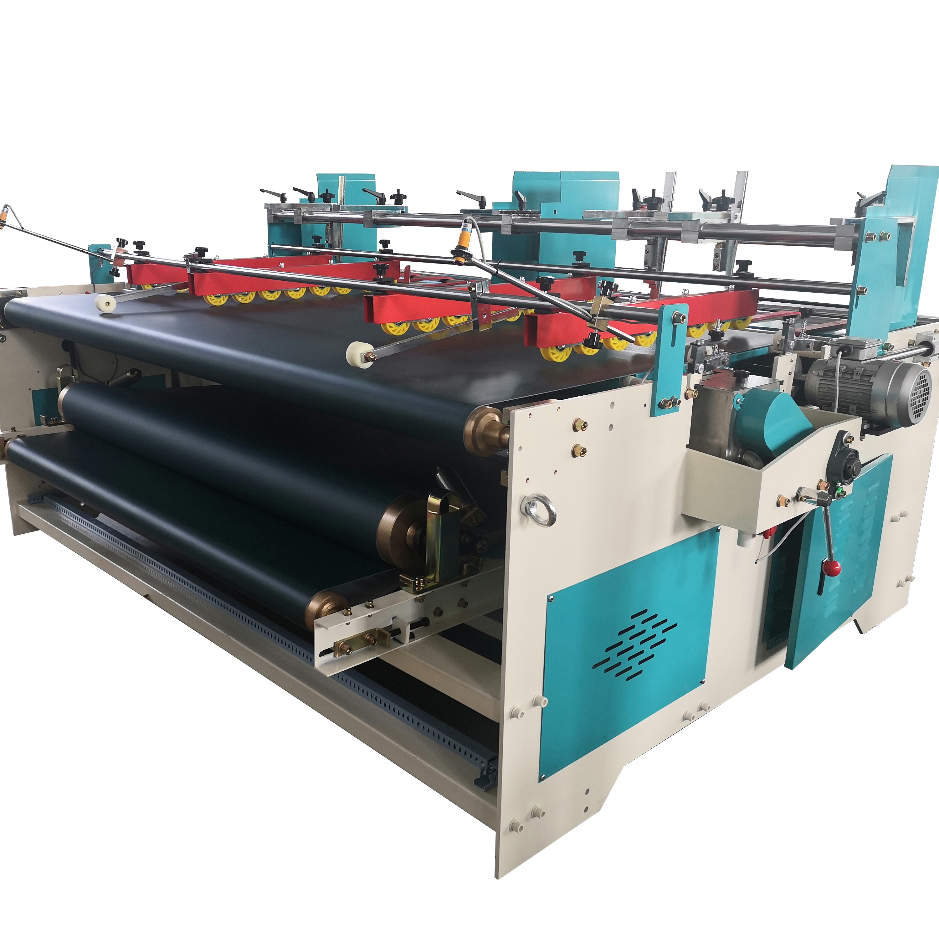Semi automatic press type folder gluer machine pressure folder gluer machine folder gluer machine