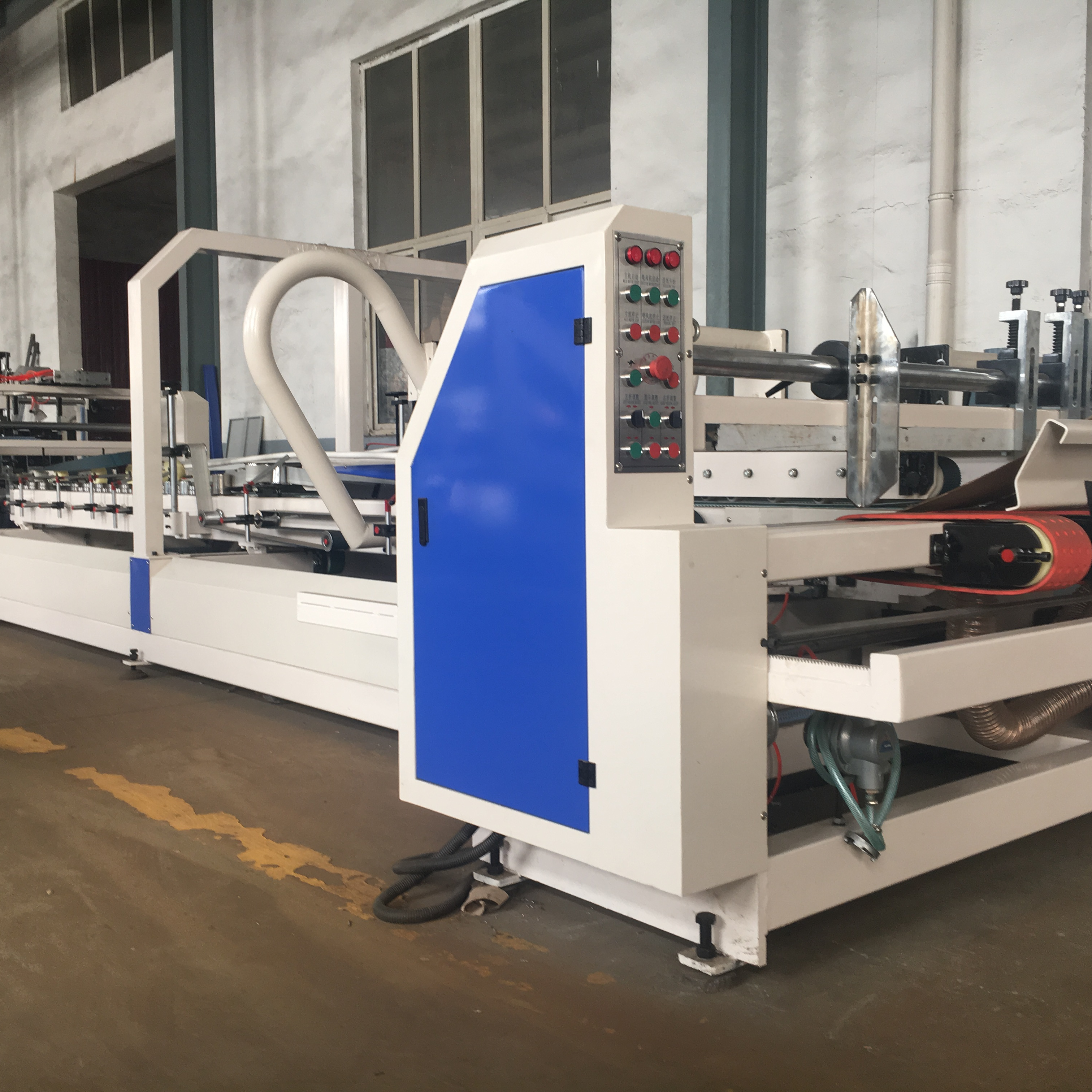 Automatic Gluer Machine/corrugated box folder gluer machine/carton box forming machine folder gluer machine