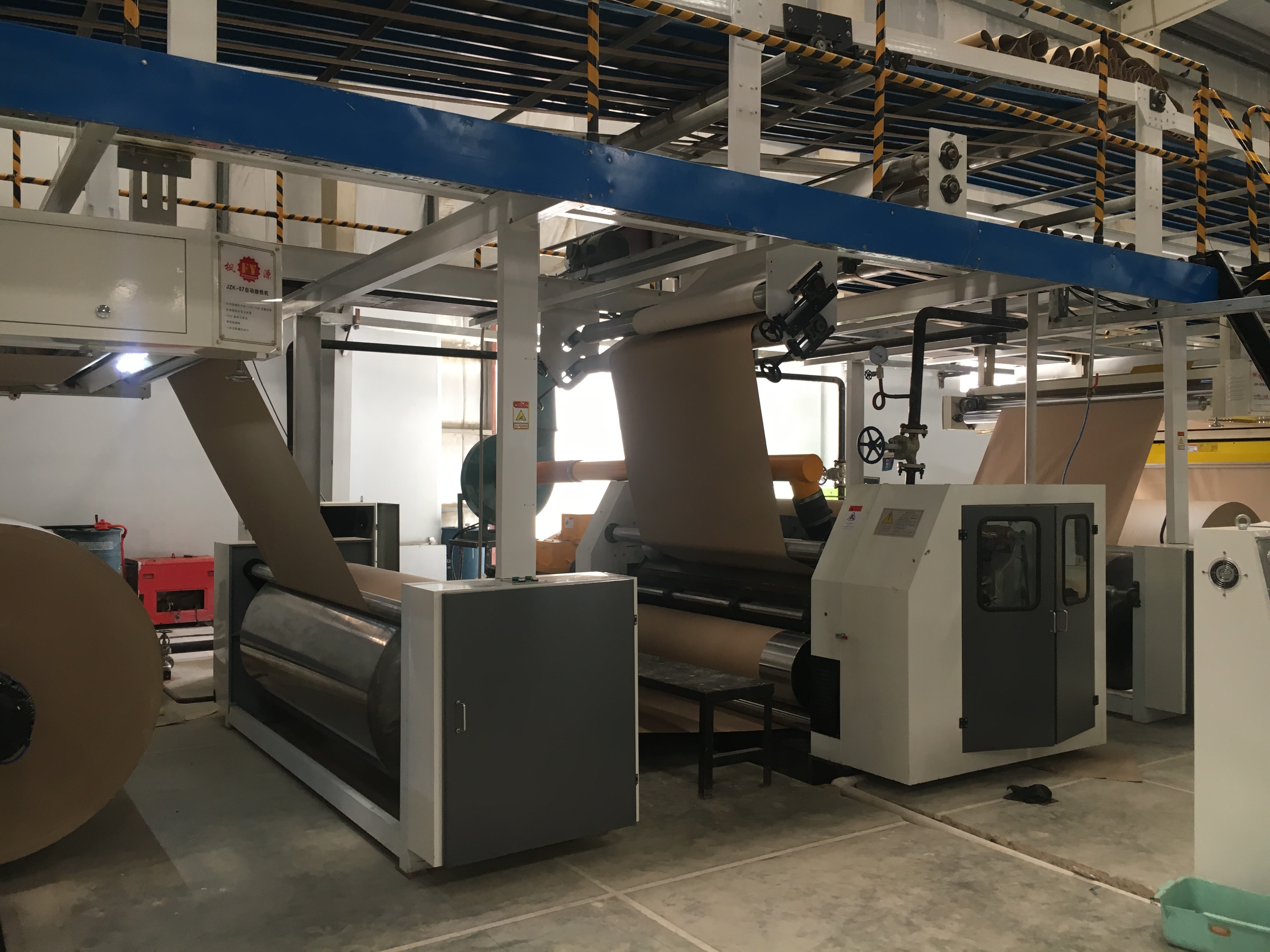 Best sale automatic 5 ply Corrugated Cardboard Production Line