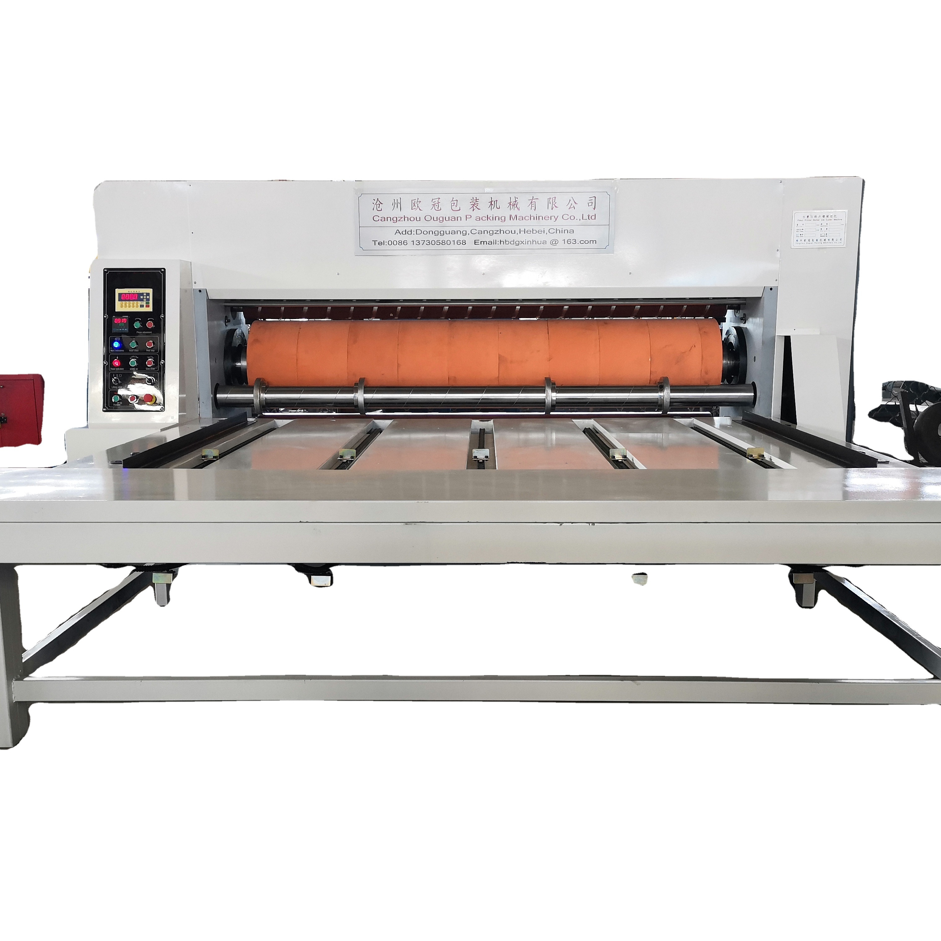 Chain Feeding Roll To Roll Die Cutter/Corrugated Cardboard Rotary Die Cutting Machine For Carton flexo printer slotter die-cutter machine