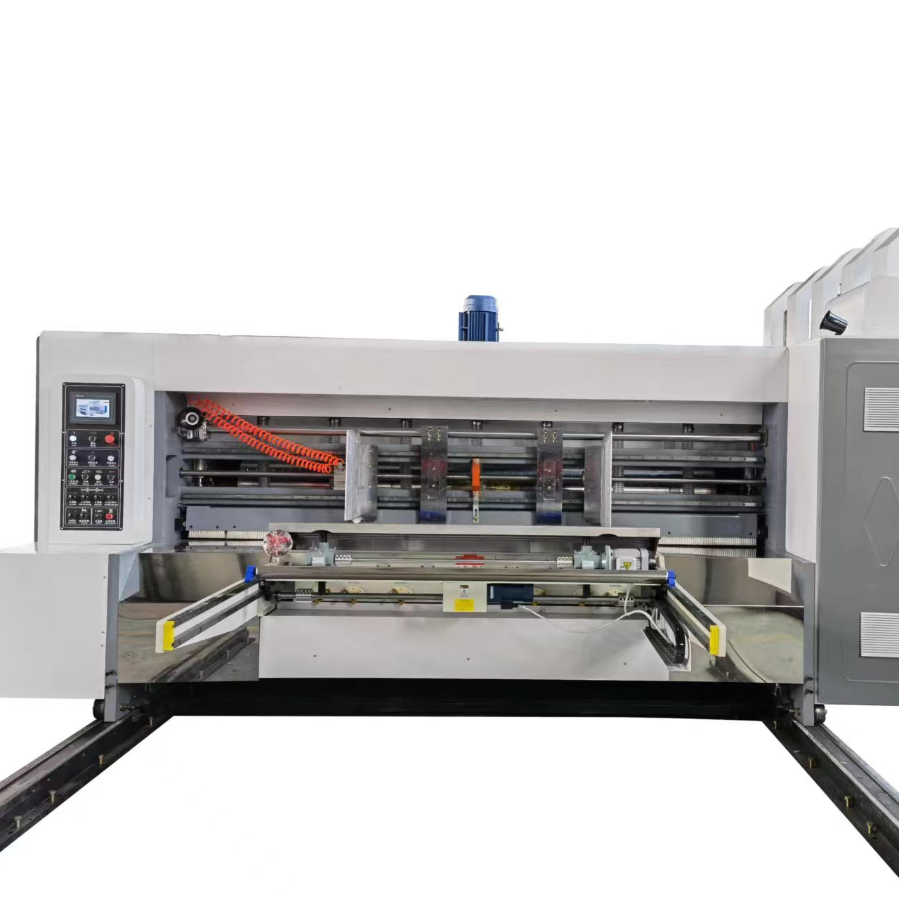 High Quality China Packaging boxes machinery flexo printer carton box slotter die cutter machine factory price flexo printer slotter die-cutter machine