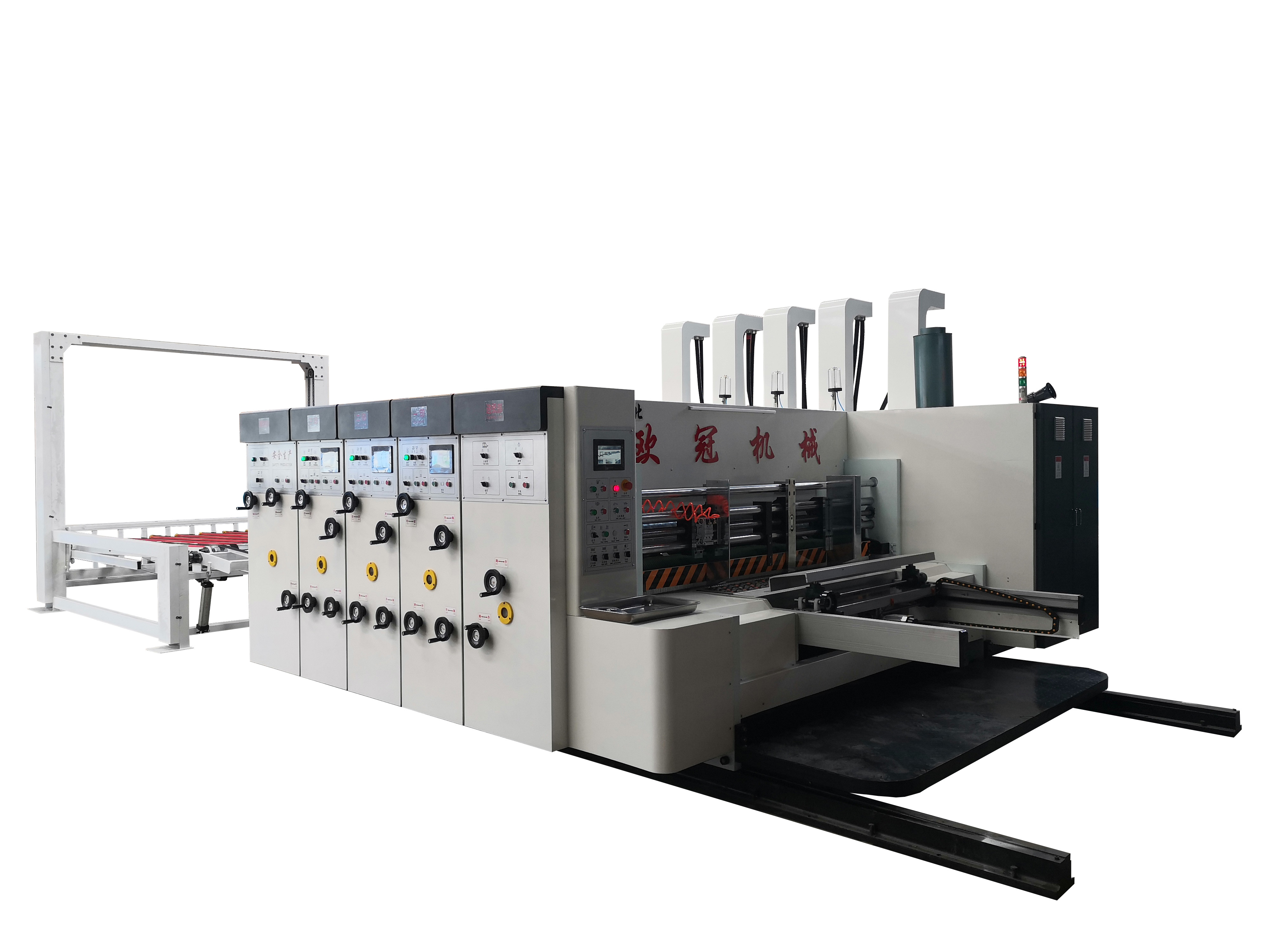 China Manufacturer 2/3/4 Color Corrugated Cardboard Flexo Printing Die Cutting Slotting Machine Wholesale Price